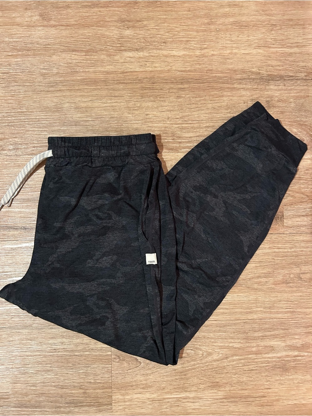 Black Camo Vuori Joggers